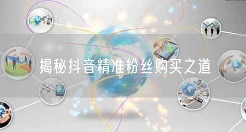 揭秘抖音精准粉丝购买之道