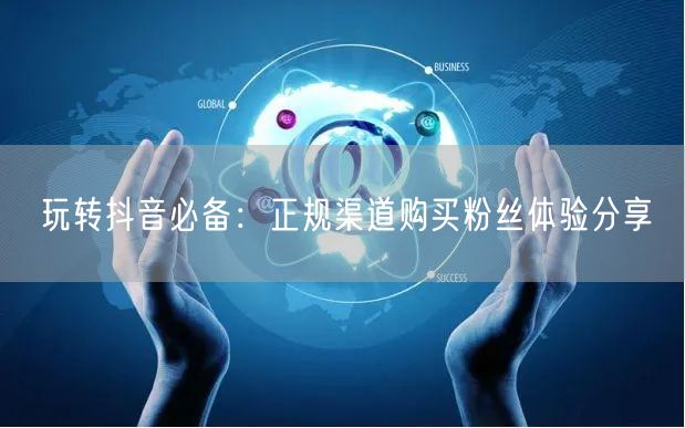 玩转抖音必备：正规渠道购买粉丝体验分享