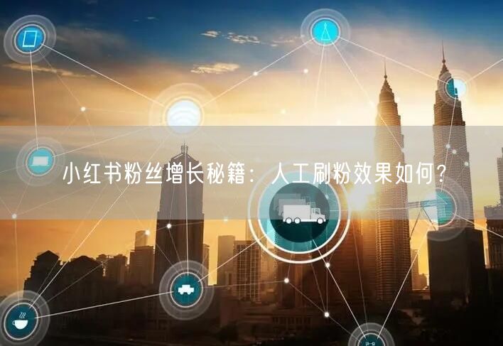 小红书粉丝增长秘籍：人工刷粉效果如何？