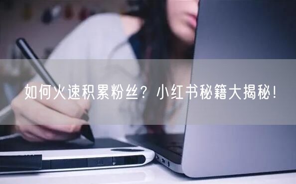 如何火速积累粉丝？小红书秘籍大揭秘！