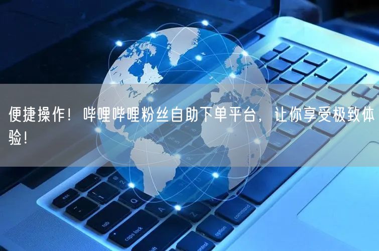 便捷操作！哔哩哔哩粉丝自助下单平台，让你享受极致体验！