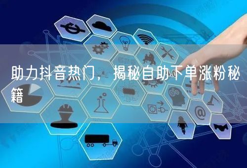 助力抖音热门，揭秘自助下单涨粉秘籍