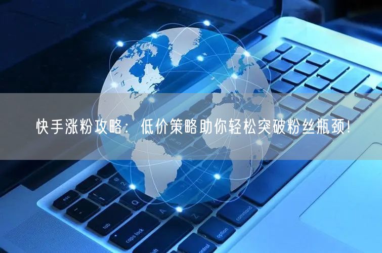 快手涨粉攻略：低价策略助你轻松突破粉丝瓶颈！