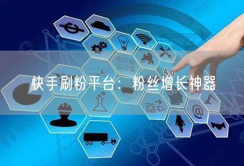 快手刷粉平台：粉丝增长神器