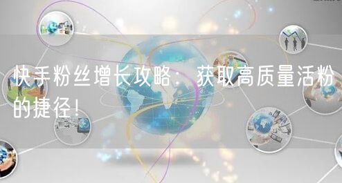 快手粉丝增长攻略：获取高质量活粉的捷径！
