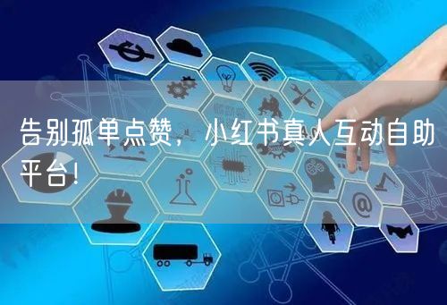 告别孤单点赞，小红书真人互动自助平台！