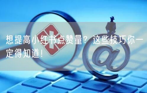 想提高小红书点赞量？这些技巧你一定得知道！