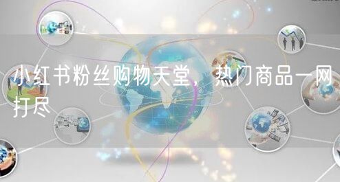 小红书粉丝购物天堂，热门商品一网打尽