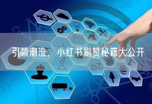 引领潮流，小红书刷赞秘籍大公开