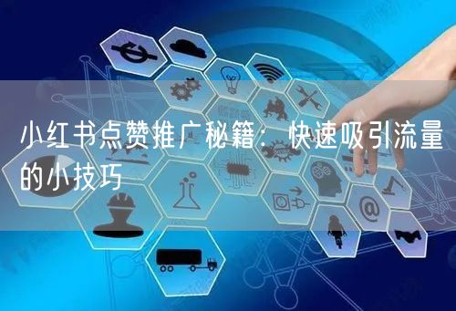 小红书点赞推广秘籍：快速吸引流量的小技巧