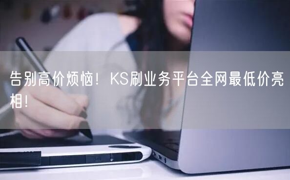 告别高价烦恼！KS刷业务平台全网最低价亮相！