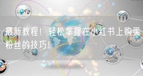 最新教程！轻松掌握在小红书上购买粉丝的技巧！