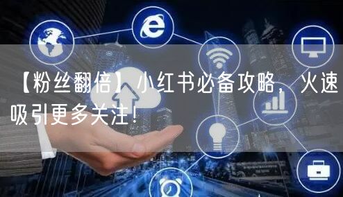 【粉丝翻倍】小红书必备攻略，火速吸引更多关注！