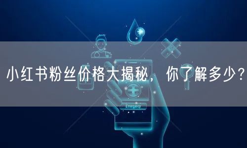 小红书粉丝价格大揭秘，你了解多少？