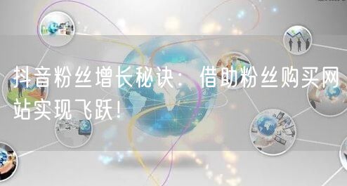 抖音粉丝增长秘诀：借助粉丝购买网站实现飞跃！