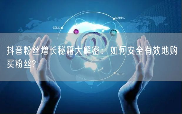 抖音粉丝增长秘籍大解密：如何安全有效地购买粉丝?