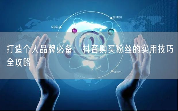 打造个人品牌必备：抖音购买粉丝的实用技巧全攻略
