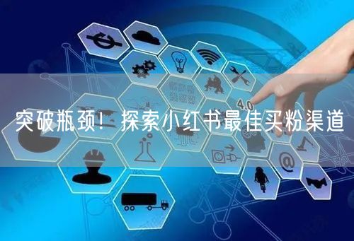 突破瓶颈！探索小红书最佳买粉渠道