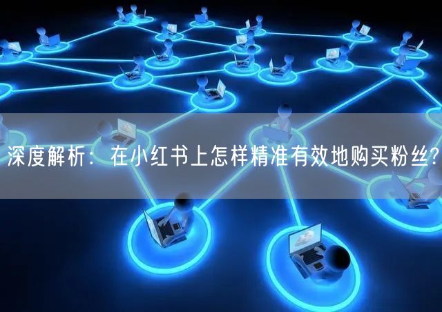 深度解析：在小红书上怎样精准有效地购买粉丝?